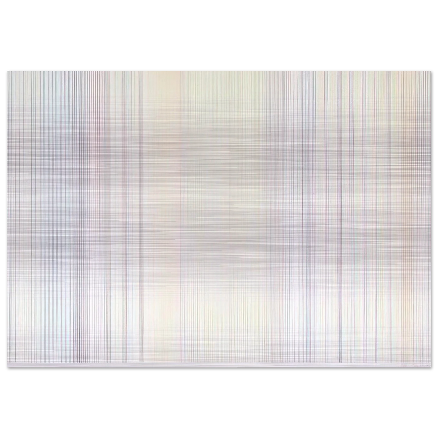 Albatross - 1973 - Gene Davis Brushed Aluminum Print - 70x100 cm / 28x40 inches | Gene Davis Aluminum Print | Gene Davis Prints