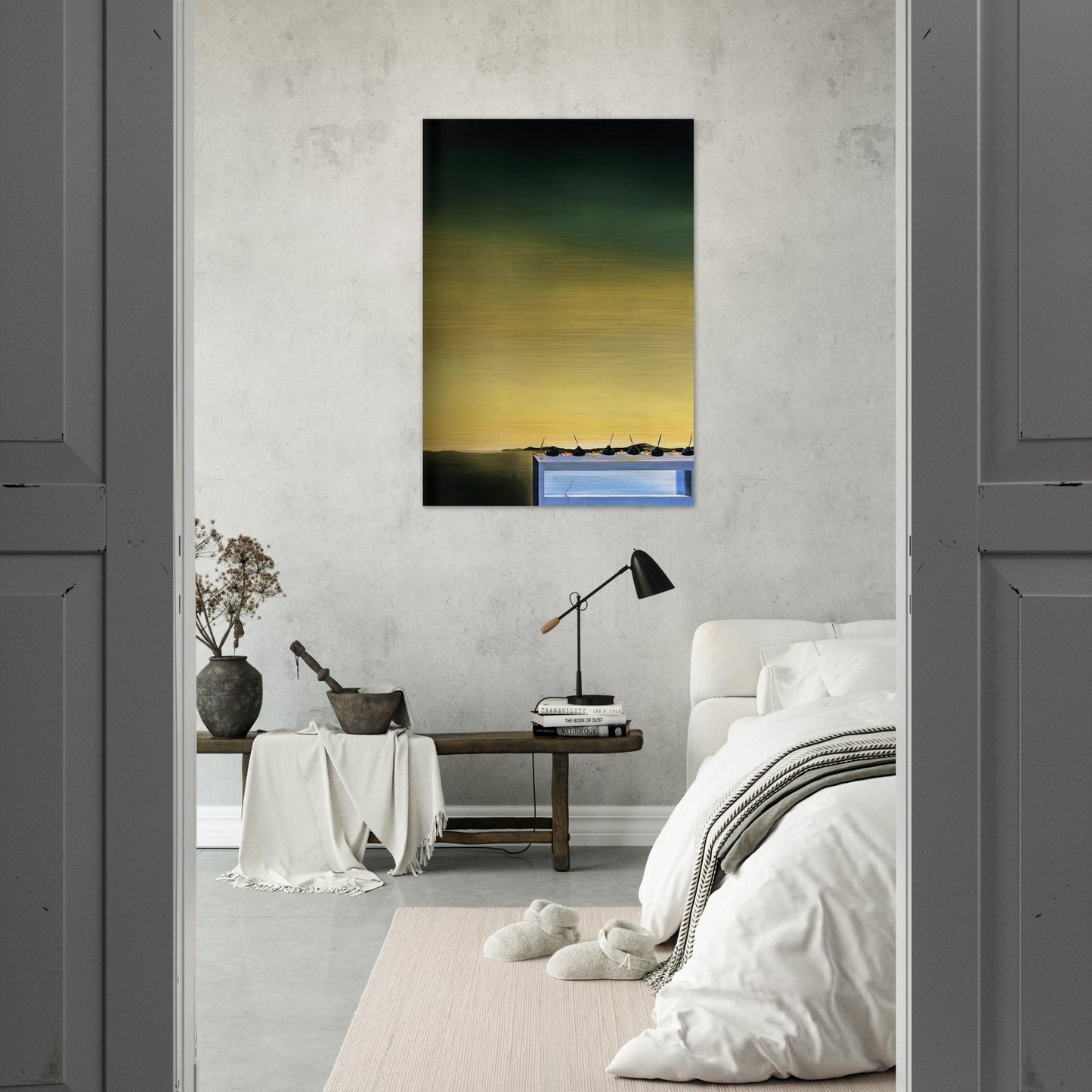NOSTALGIA OF THE CANNIBAL 1932 - Salvador Dali Brushed Aluminum Print - 70x100 cm / 28x40 inches | Salvador Dali Aluminum Print | Salvador Dali Prints