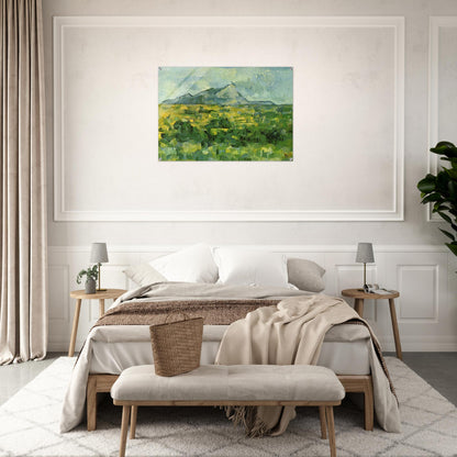 Mont Sainte-Victoire - Paul Cézanne Acrylic Print - 70x100 cm / 28x40″ inches