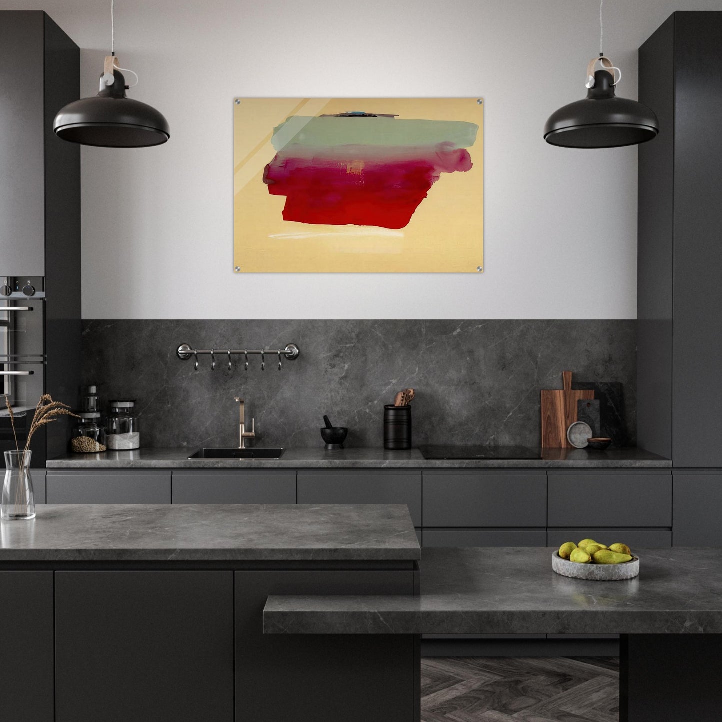 Robinson s Wrap - 1974 - Helen Frankenthaler Acrylic Print - 70x100 cm / 28x40″ inches