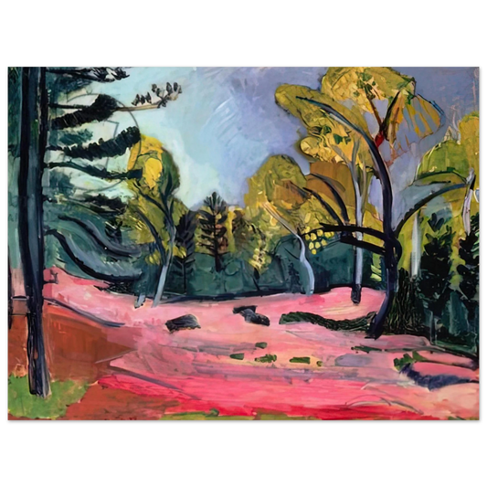 Henri Matisse - LANDSCAPE 1909  75x100 cm / 30x40inches Fine Art Poster