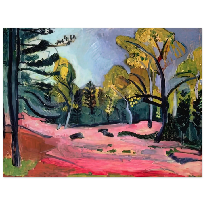 Henri Matisse - LANDSCAPE 1909  75x100 cm / 30x40inches Fine Art Poster