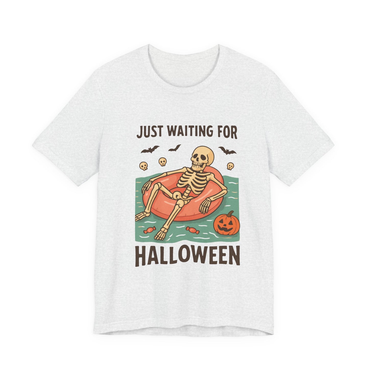Spooky Summer Skeleton Wacht Gewoon Op Halloween