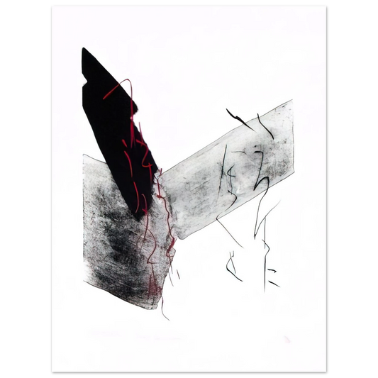 Toko Shinoda - Katachi - Abstract Expressionism  75x100 cm / 30x40inches Fine Art Poster