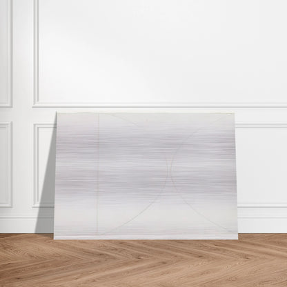 White on White - Ellsworth Kelly Brushed Aluminum Print - 70x100 cm / 28x40 inches | Ellsworth Kelly Aluminum Print | Ellsworth Kelly Prints