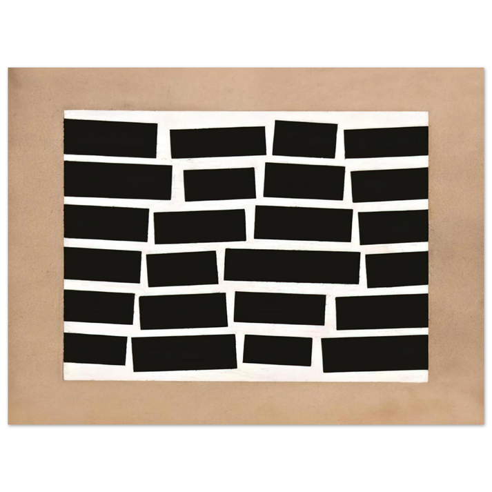 Helio Oiticica - Metaesquema 179 - Neo-Concretism  75x100 cm / 30x40inches Fine Art Poster