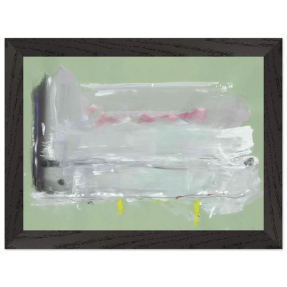 Helen Frankenthaler - Untitled - 1984 Wall art - 60x80 cm / 24x32 inches - Premium Wooden Framed Poster With Fine Art Paper-canvas - Wood frame