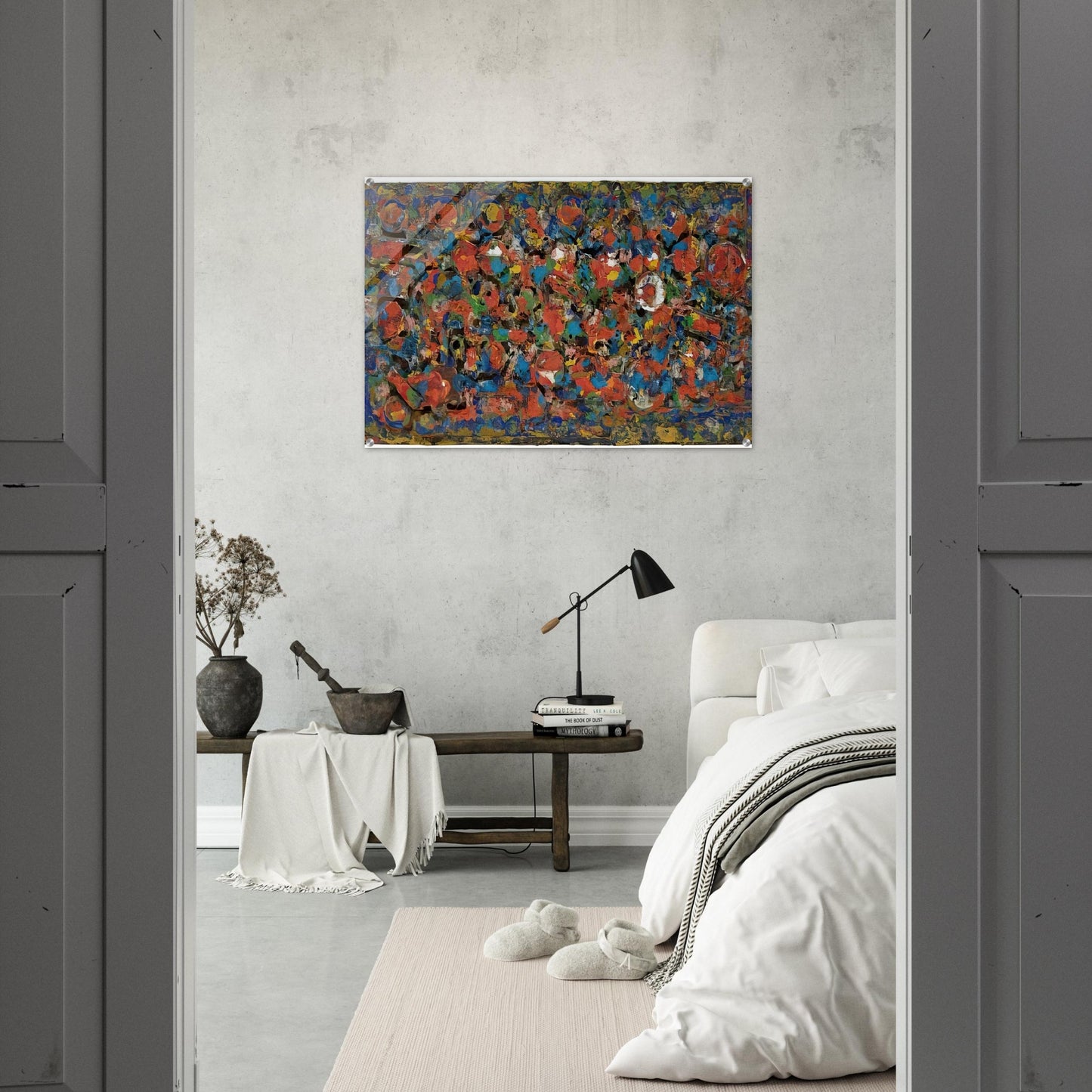 Encrustation - Richard Pousette-Dart Acrylic Print - 70x100 cm / 28x40″ inches