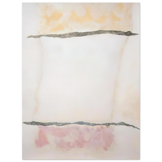 Theodoros Stamos - Infinity Field, Lefkada Series #3 - 1978  75x100 cm / 30x40inches Fine Art Poster