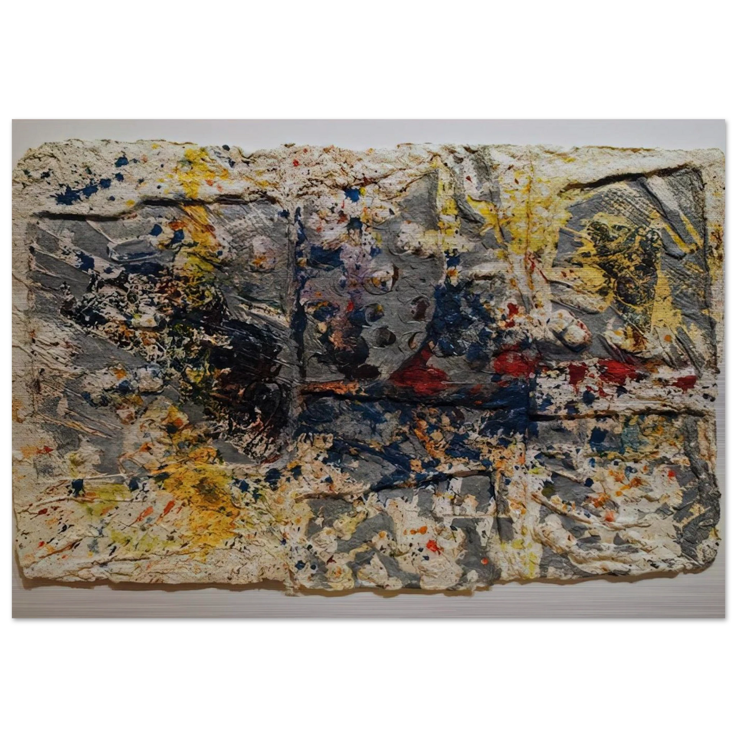 Elegy #2 - Sam Gilliam Brushed Aluminum Print - 70x100 cm / 28x40 inches | Sam Gilliam Aluminum Print | Sam Gilliam Prints