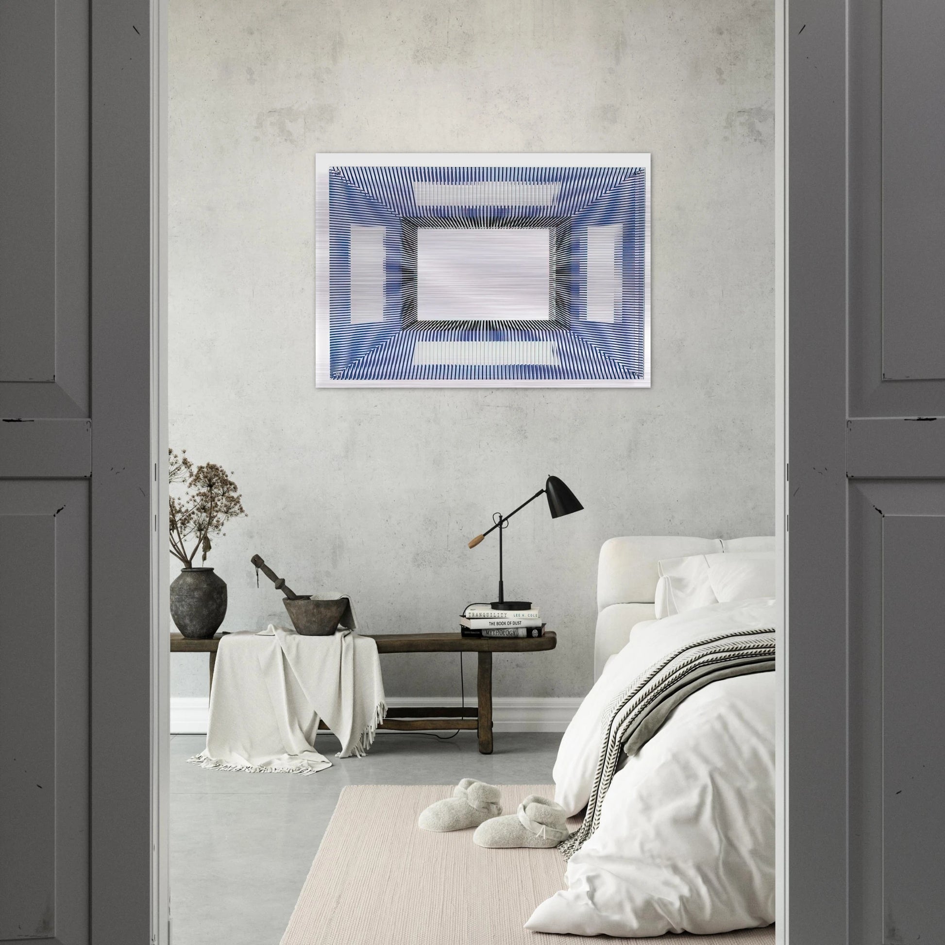 MIRROR 2005 - Jesus Rafael Soto Brushed Aluminum Print - 70x100 cm / 28x40 inches | Jesus Rafael Soto Aluminum Print | Jesus Rafael Soto Prints