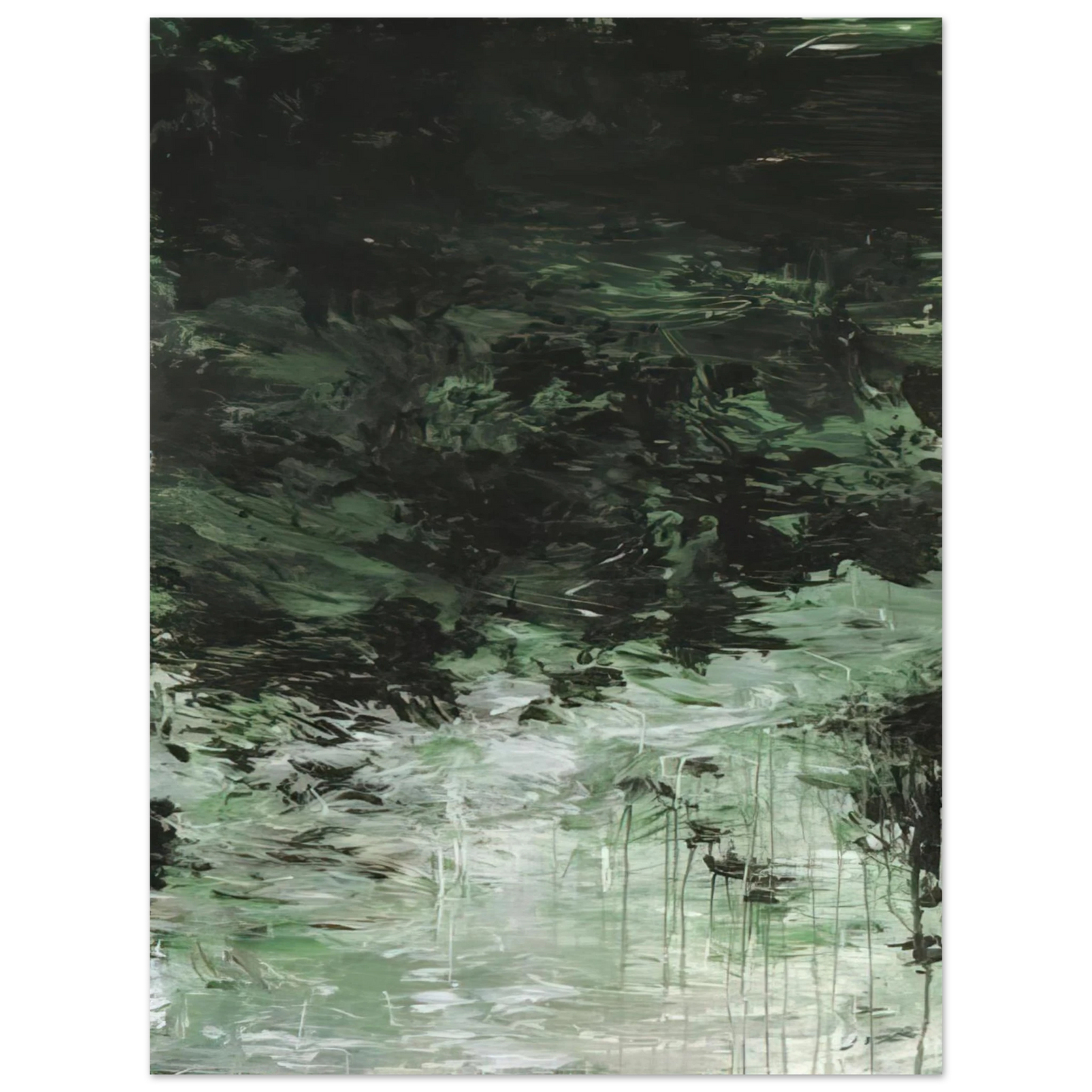 Cy Twombly - Untitled Part VIII  75x100 cm / 30x40inches Fine Art Poster
