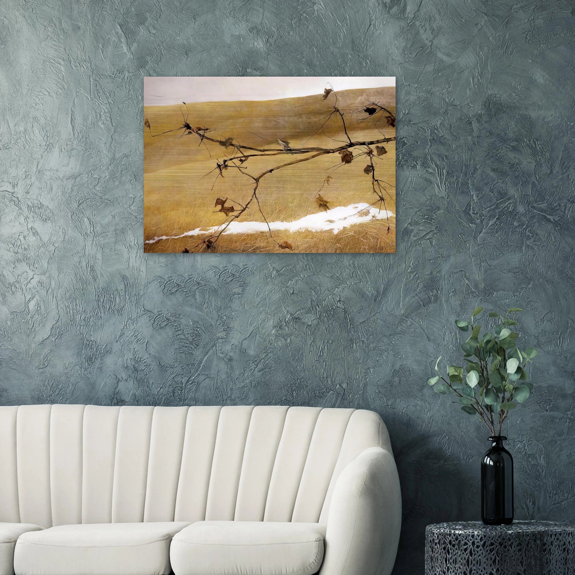 LONG LIMB - Andrew Wyeth Brushed Aluminum Print - 70x100 cm / 28x40 inches | Andrew Wyeth Aluminum Print | Andrew Wyeth Prints