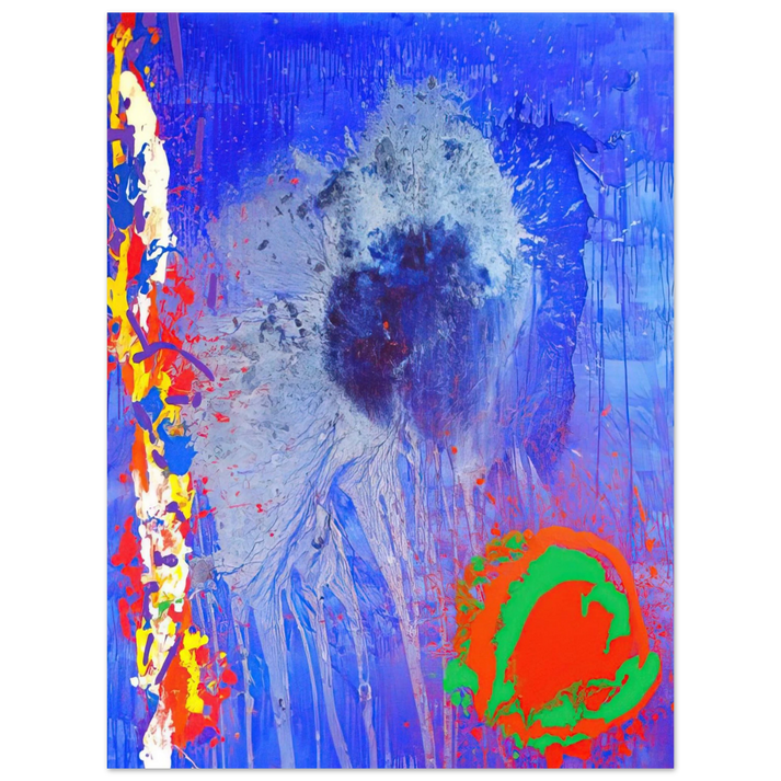 John Hoyland - Life and Love - 2010  75x100 cm / 30x40inches Fine Art Poster