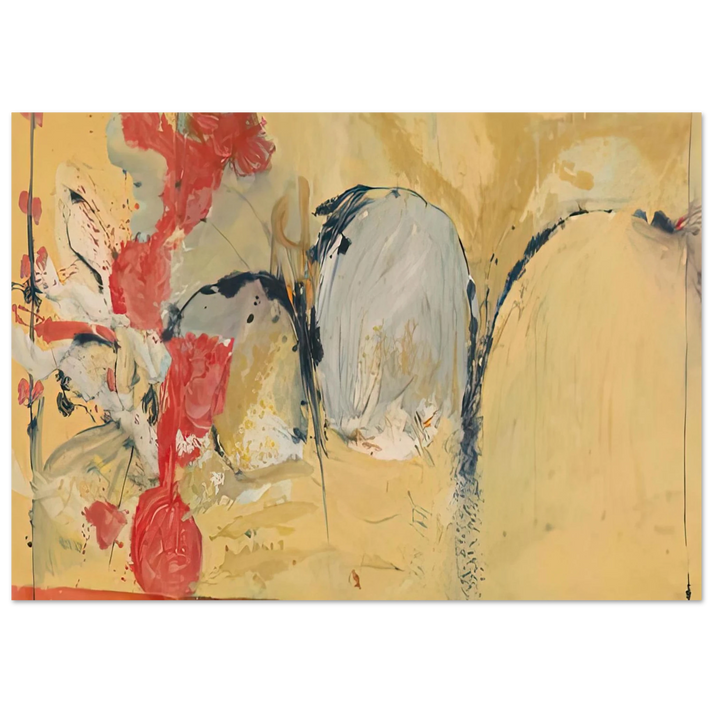 Helen Frankenthaler - Large Abstract Still Life, 1951- Wall Art - 60x80 cm / 24x32 inches - Fine Art Poster-canvas - -