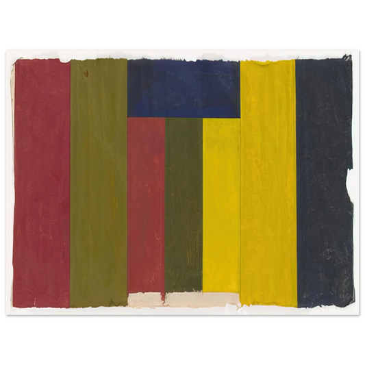 Brice Marden - Study II - 1981  75x100 cm / 30x40inches Fine Art Poster
