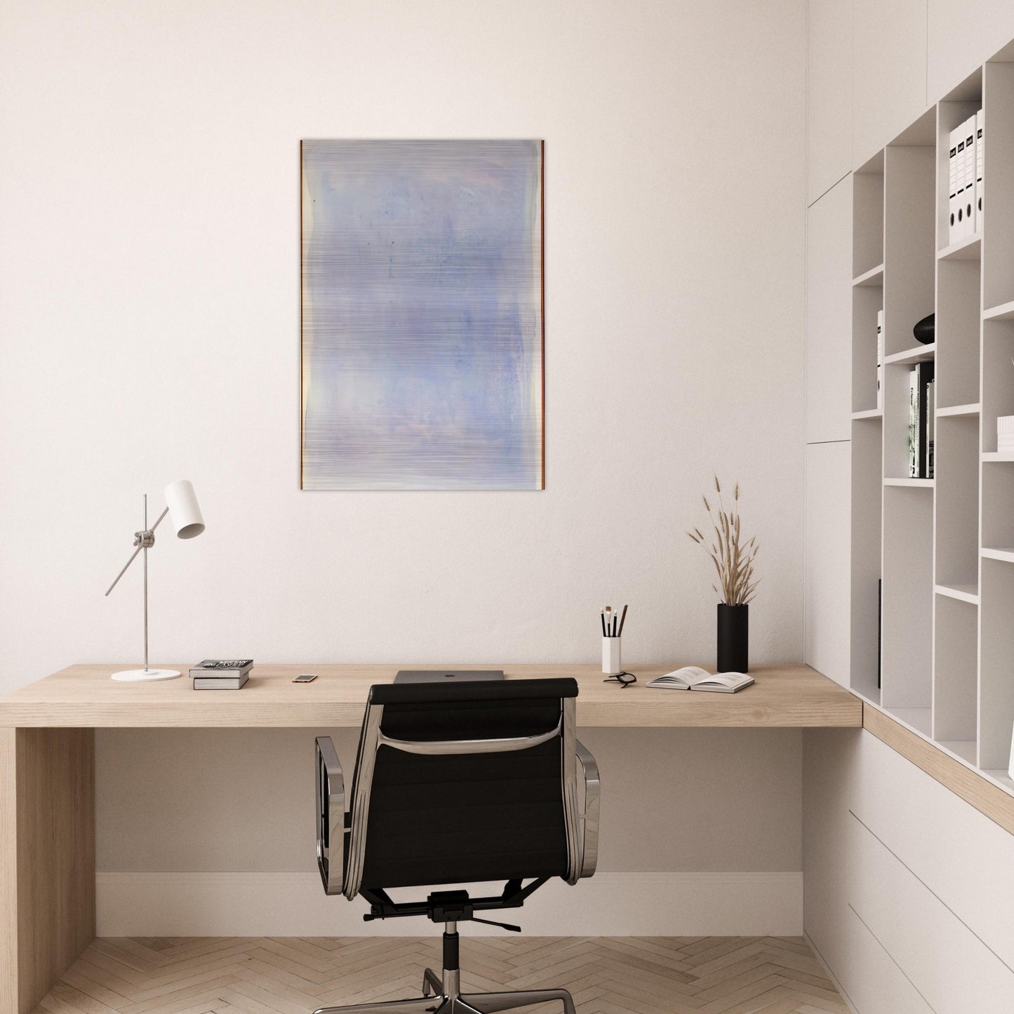 FARBRAUM 1963 - Gotthard Graubner Brushed Aluminum Print - 70x100 cm / 28x40 inches | Gotthard Graubner Aluminum Print | Gotthard Graubner Prints