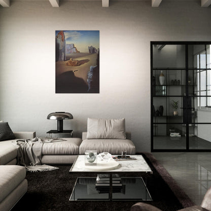 SHADES OF NIGHT DESCENDING - Salvador Dali Brushed Aluminum Print - 70x100 cm / 28x40 inches | Salvador Dali Aluminum Print | Salvador Dali Prints