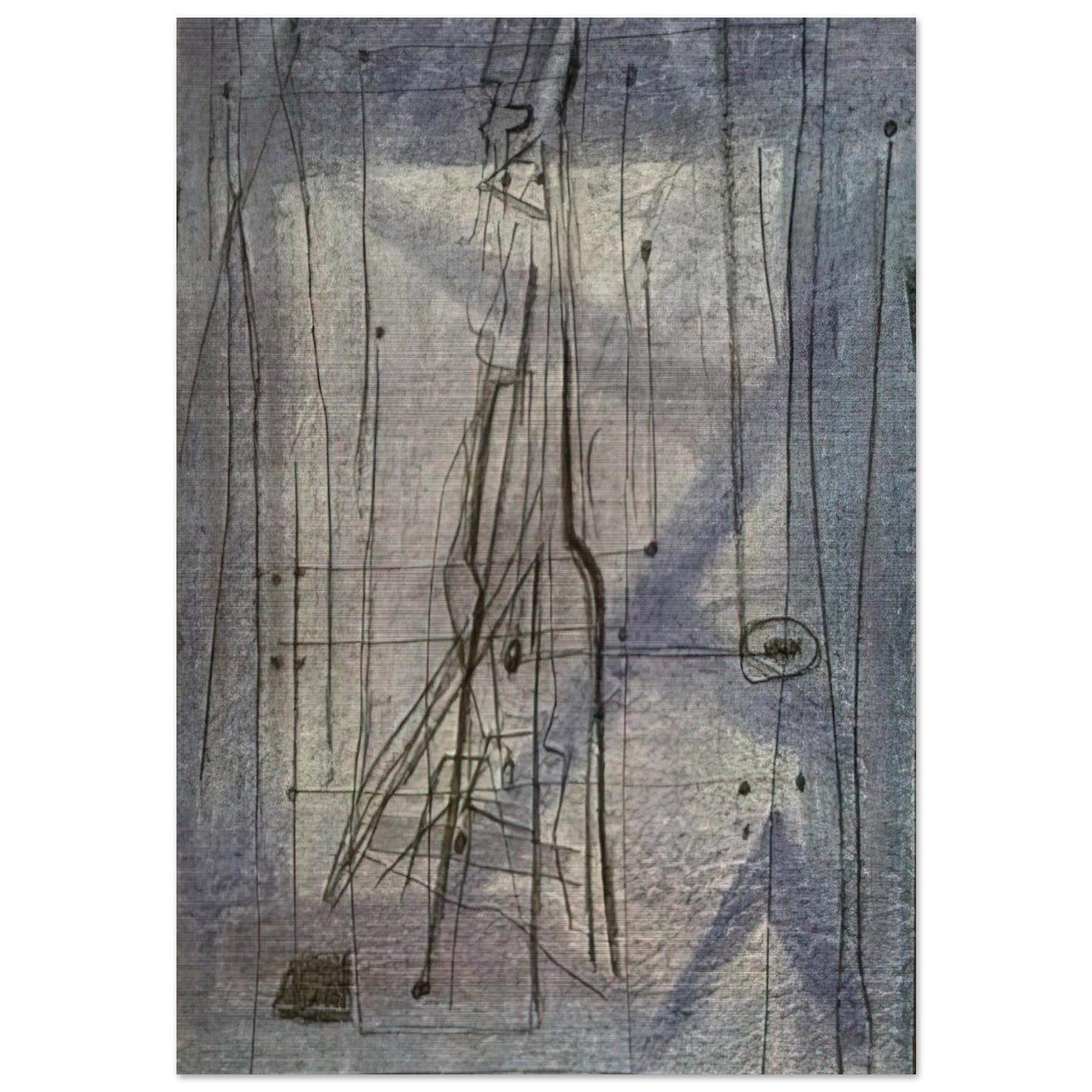 Diario - 1954 - Bice Lazzari Brushed Aluminum Print - 70x100 cm / 28x40 inches | Bice Lazzari Aluminum Print | Bice Lazzari Prints