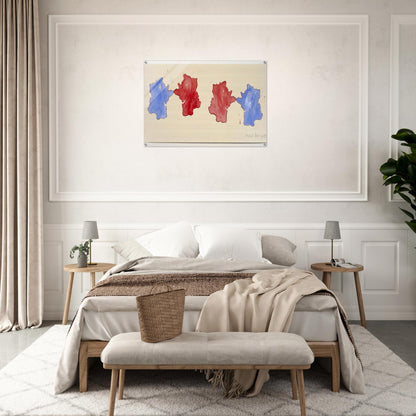 ON THE OCCASION OF SERPENTINE GALLERY MAP MARATHON - Louise Bourgeois Acrylic Print - 70x100 cm / 28x40″ inches | Louise Bourgeois Wall Art | Louise Bourgeois Prints