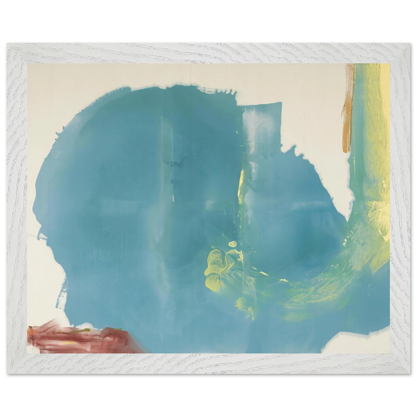 Helen Frankenthaler - Where Necessary - 1977 Wall art - A3 (29.7 x 42  cm) - Fine Art Poster-canvas - -