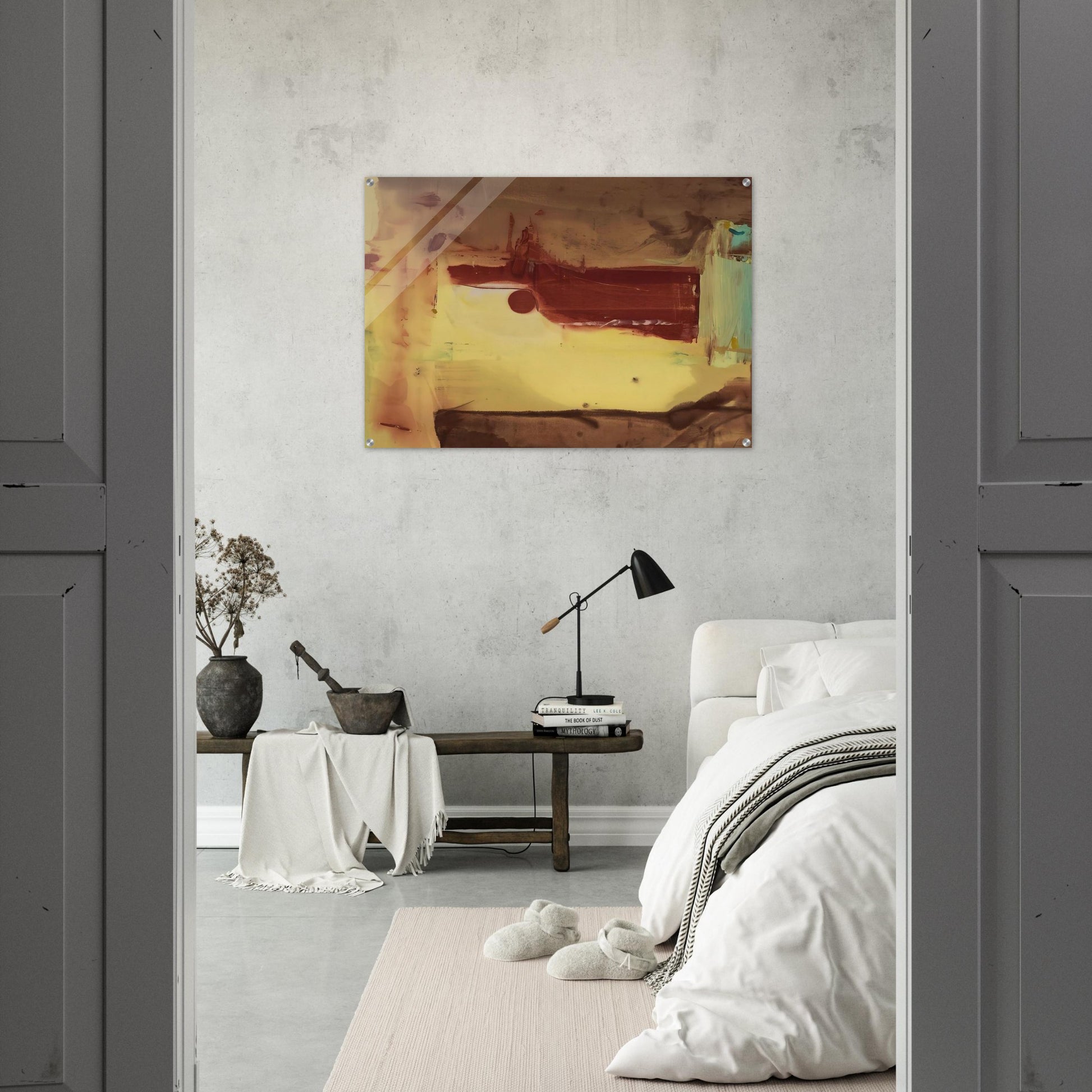Desert Pass - 1976 - Helen Frankenthaler Acrylic Print - 70x100 cm / 28x40″ inches | Helen Frankenthaler Wall Art | Helen Frankenthaler Prints