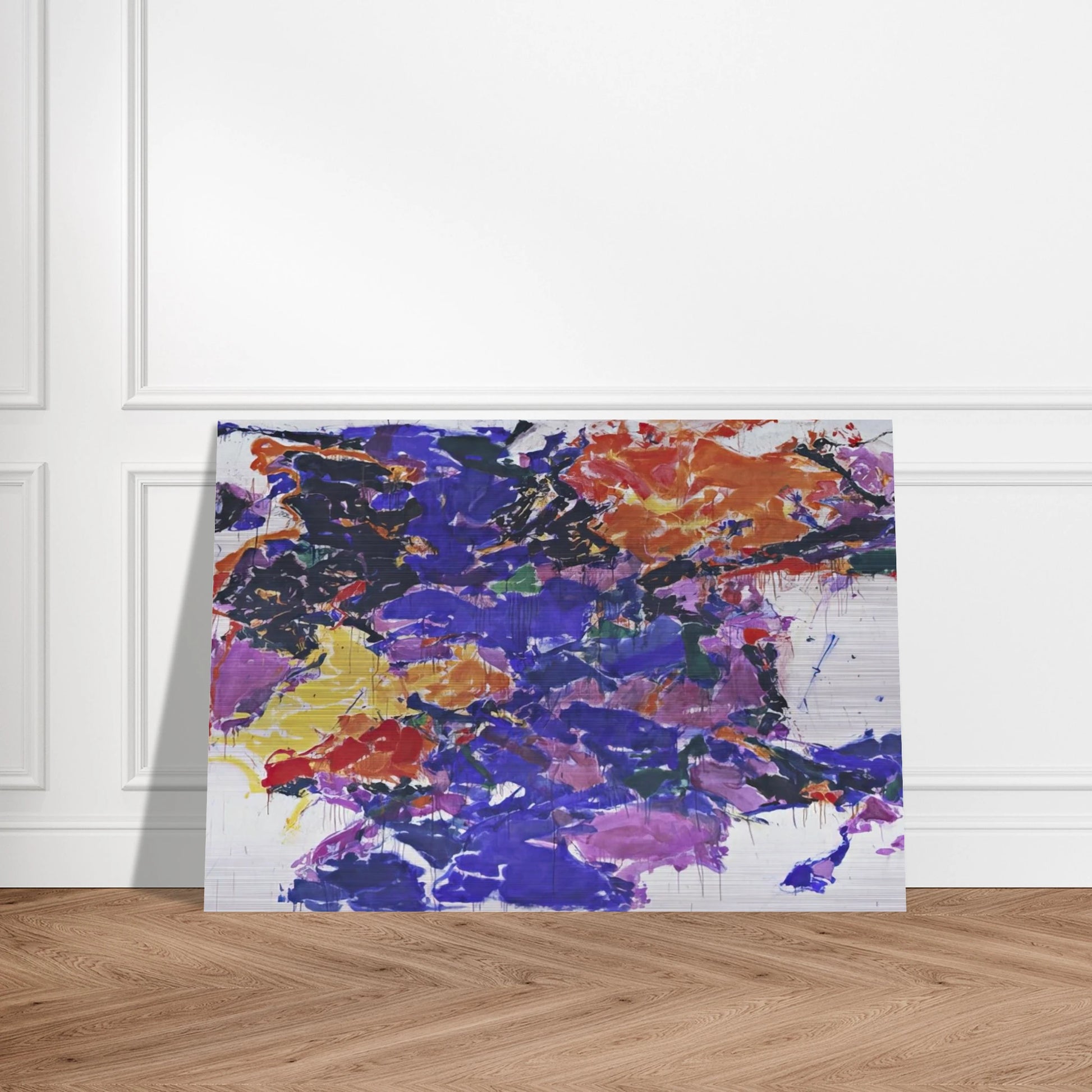 Towards Disappearance II - Sam Francis Brushed Aluminum Print - 70x100 cm / 28x40 inches | Sam Francis Aluminum Print | Sam Francis Prints