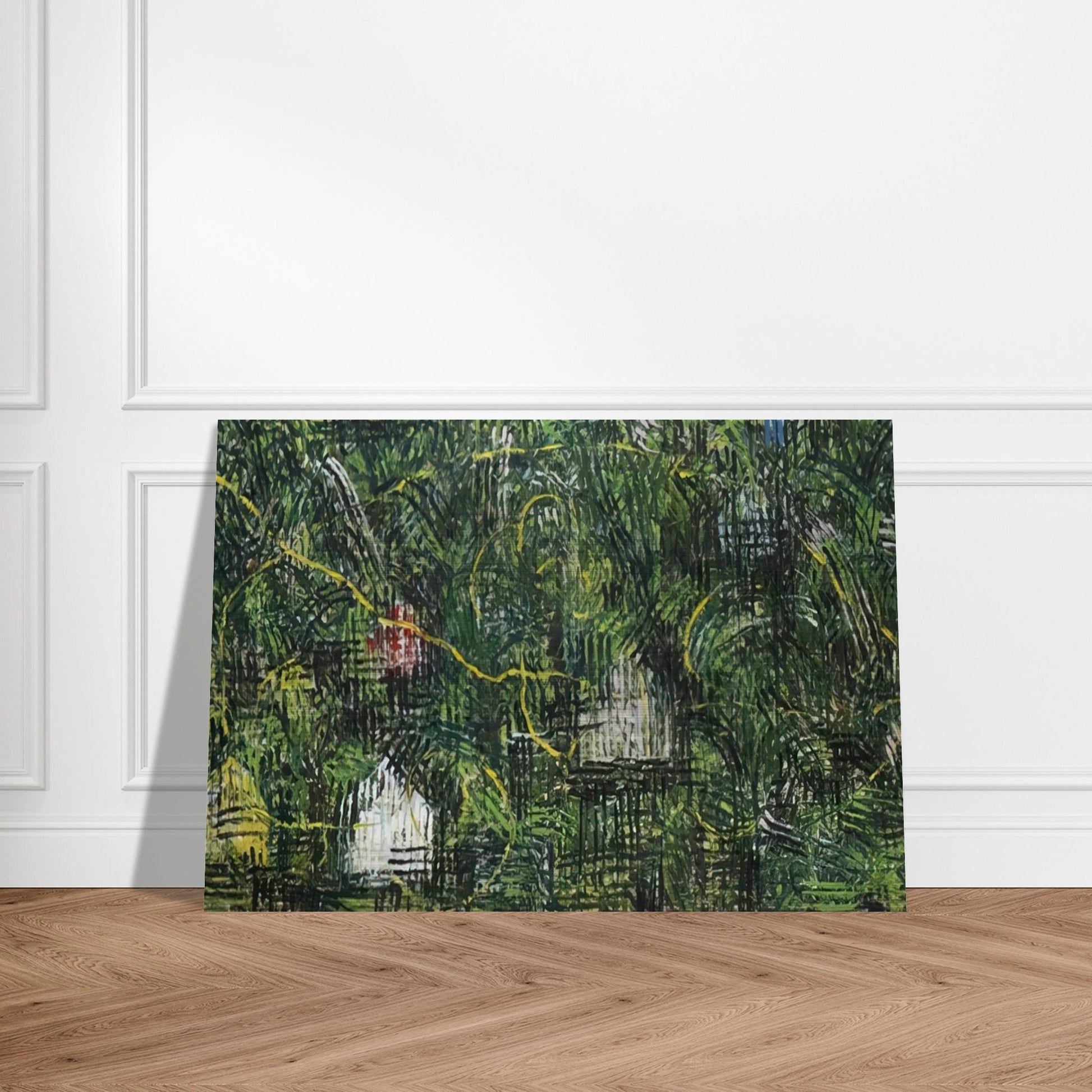Bee - 1999 - Jennifer Bartlett Brushed Aluminum Print - 70x100 cm / 28x40 inches | Jennifer Bartlett Aluminum Print | Jennifer Bartlett Prints