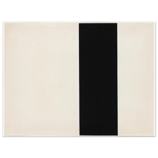 Ellsworth Kelly - Vertical Band  75x100 cm / 30x40inches Fine Art Poster