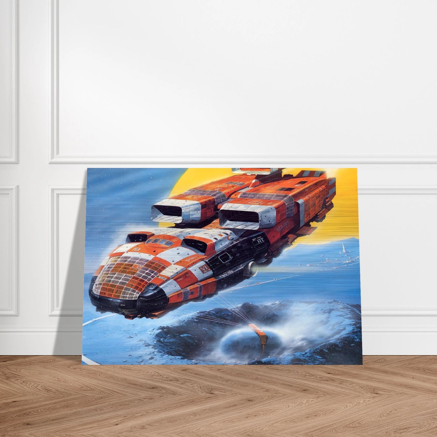 Chris Foss - Chris Foss Brushed Aluminum Print - 70x100 cm / 28x40 inches | Chris Foss Aluminum Print | Chris Foss Prints