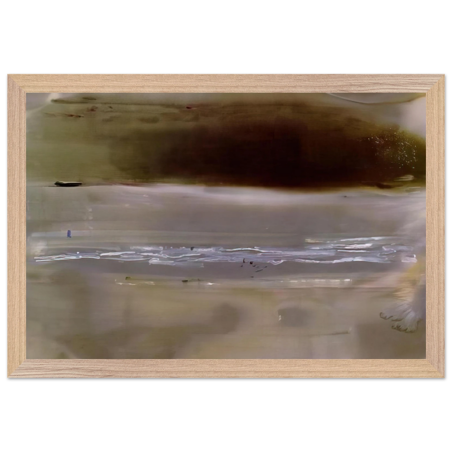 Helen Frankenthaler - Viewpoint II - 1979 Wall art - A2 (42 x 59.4  cm) - Premium Wooden Framed Poster With Fine Art Paper-canvas - White frame