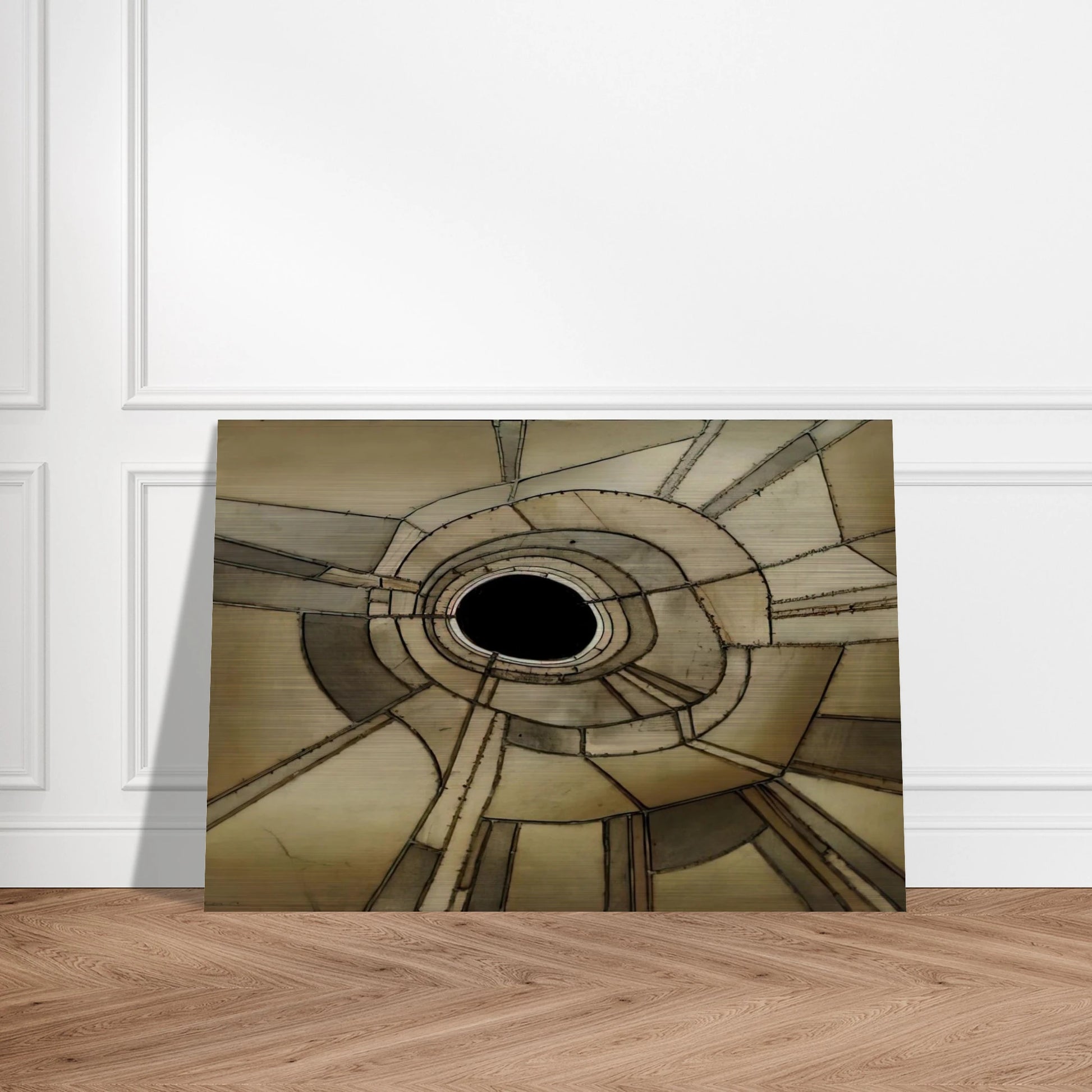 UNTITLED 1959 - Lee Bontecou Brushed Aluminum Print - 70x100 cm / 28x40 inches | Lee Bontecou Aluminum Print | Lee Bontecou Prints