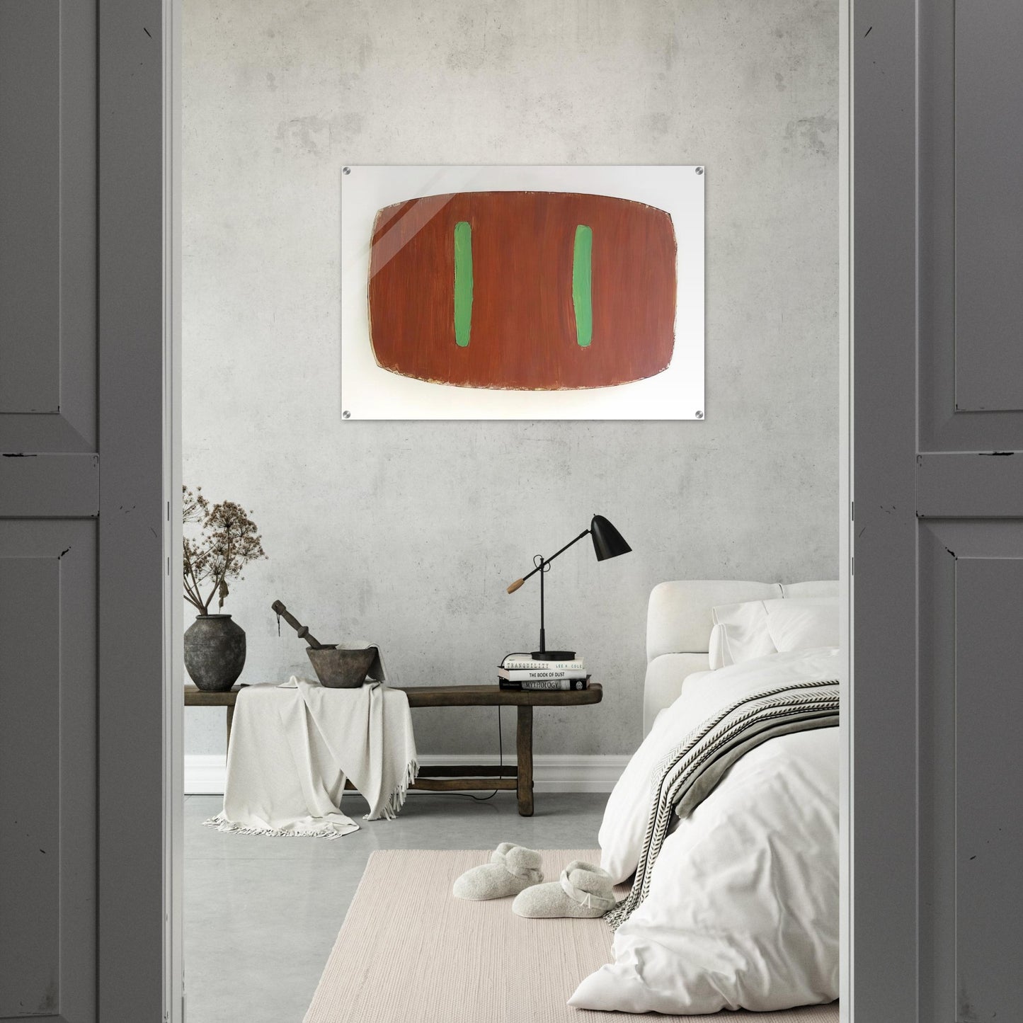 Lure II - 1976 - Ron Gorchov Acrylic Print - 70x100 cm / 28x40″ inches | Ron Gorchov Wall Art | Ron Gorchov Prints