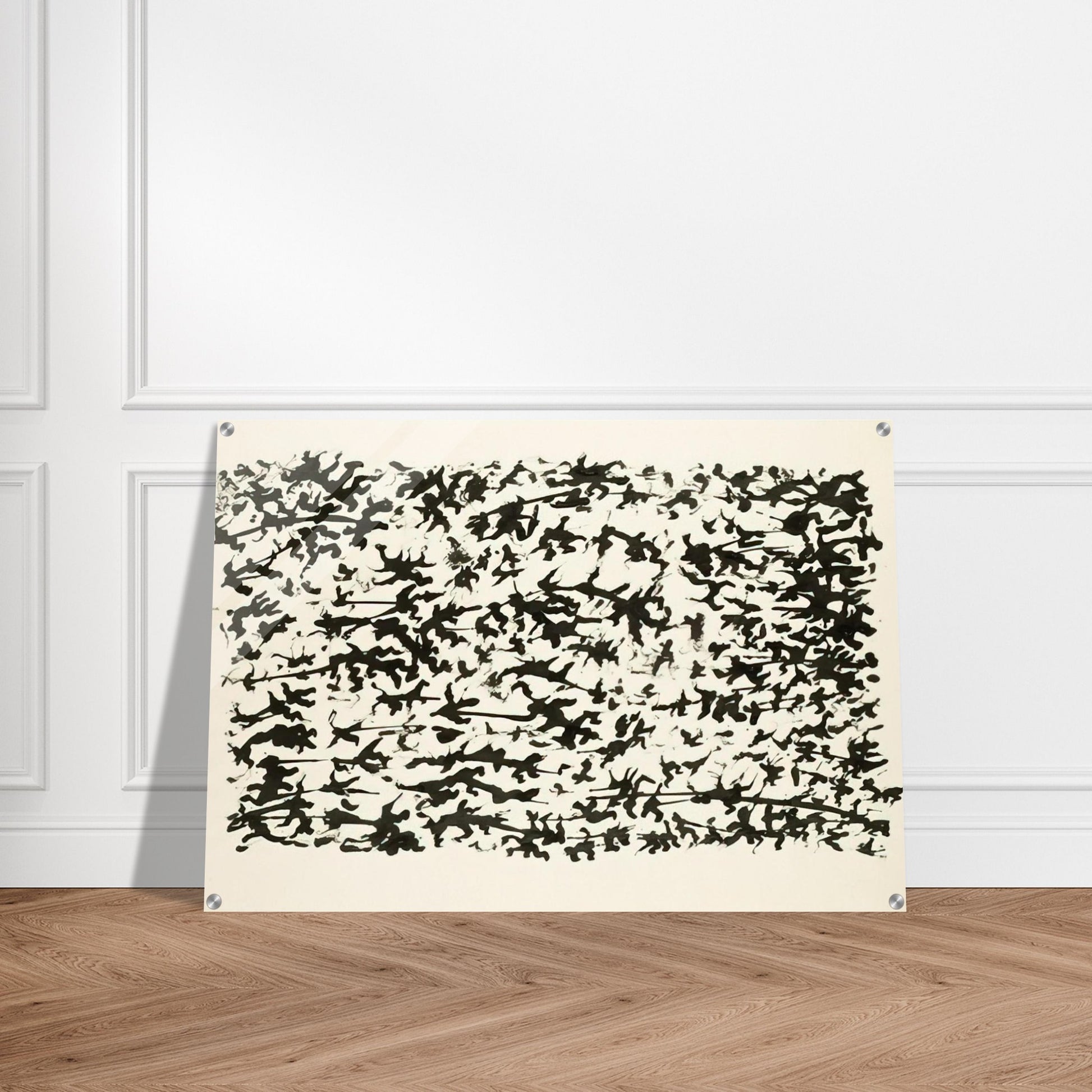 Untitled - Tachisme - Henri Michaux Acrylic Print - 70x100 cm / 28x40″ inches