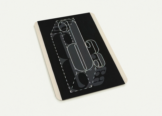 6 AND 3 1931 By Josef Albers Pack of 10 Post Cards | Josef Albers Post Cards | A6 (10.5 x 14.8 cm) - 4.1 x 5.8 inches