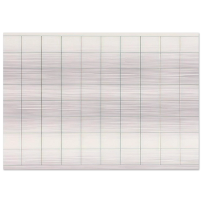 On a clear day, #1 - Agnes Martin Brushed Aluminum Print - 70x100 cm / 28x40 inches | Agnes Martin Aluminum Print | Agnes Martin Prints