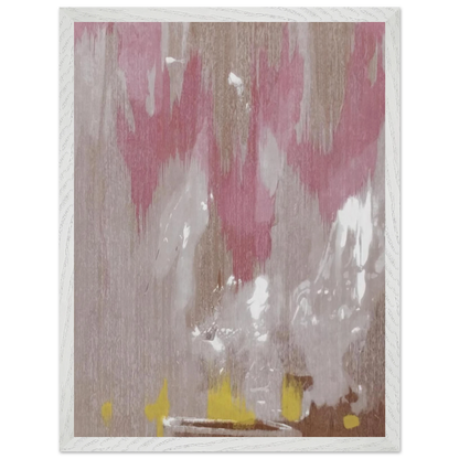 Helen Frankenthaler - Tales of Genji IV - 1998 Wall art - A2 (42 x 59.4  cm) - Premium Wooden Framed Poster With Fine Art Paper - Black frame