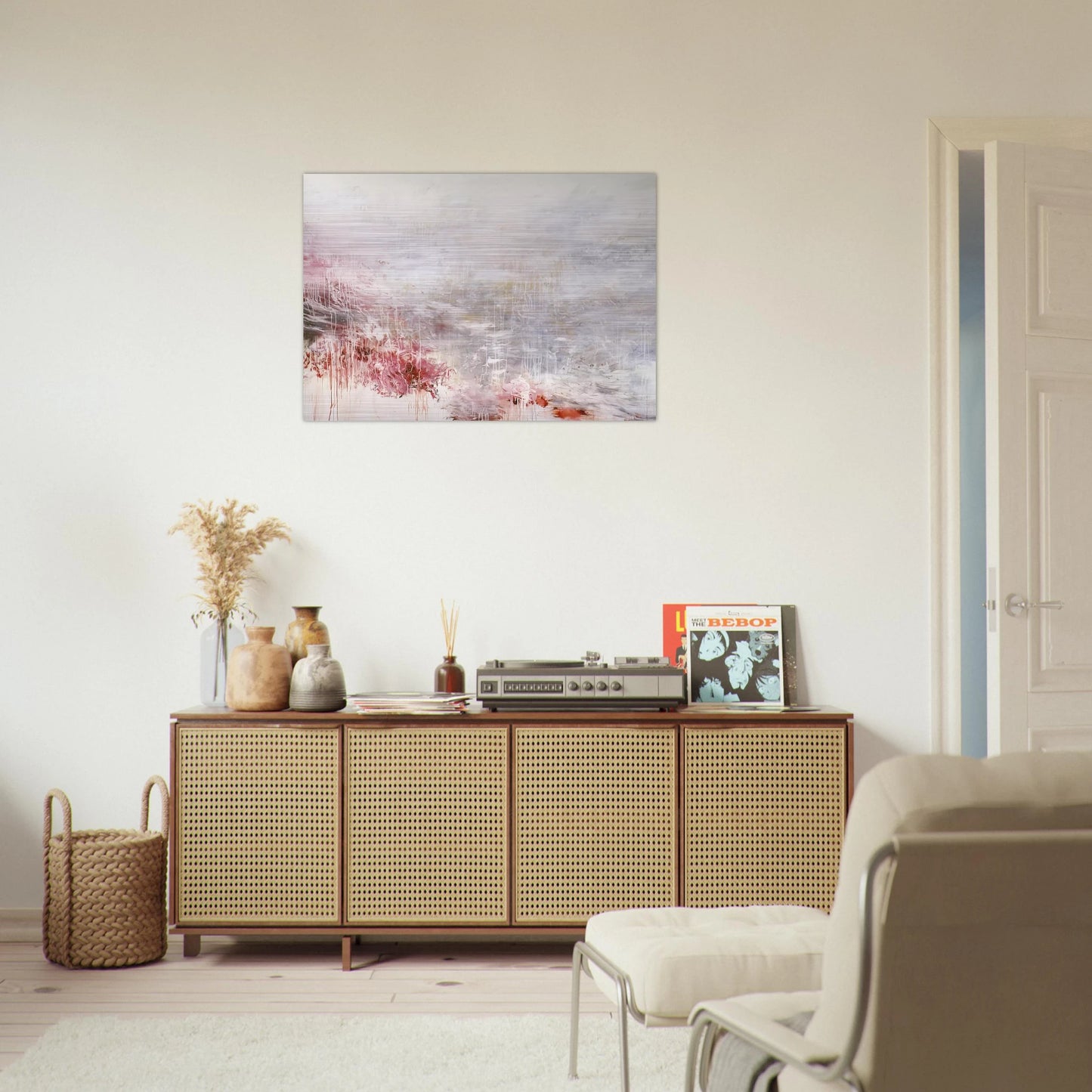 Hero and Leander  To Christopher Marlowe  [Rome] - Cy Twombly Brushed Aluminum Print - 70x100 cm / 28x40 inches | Cy Twombly Aluminum Print | Cy Twombly Prints