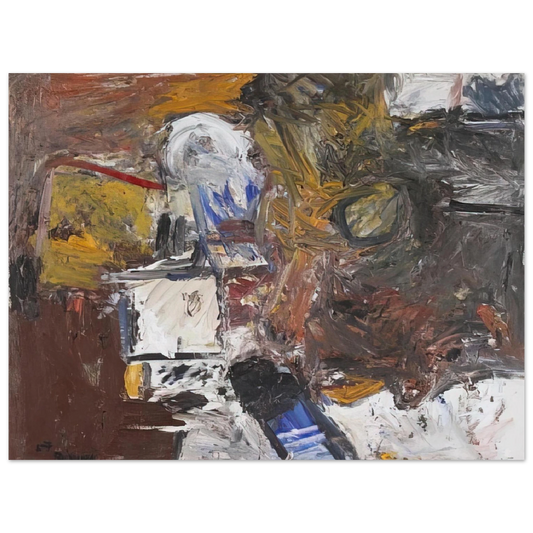 Milton Resnick - CARGO 1957  75x100 cm / 30x40inches Fine Art Poster