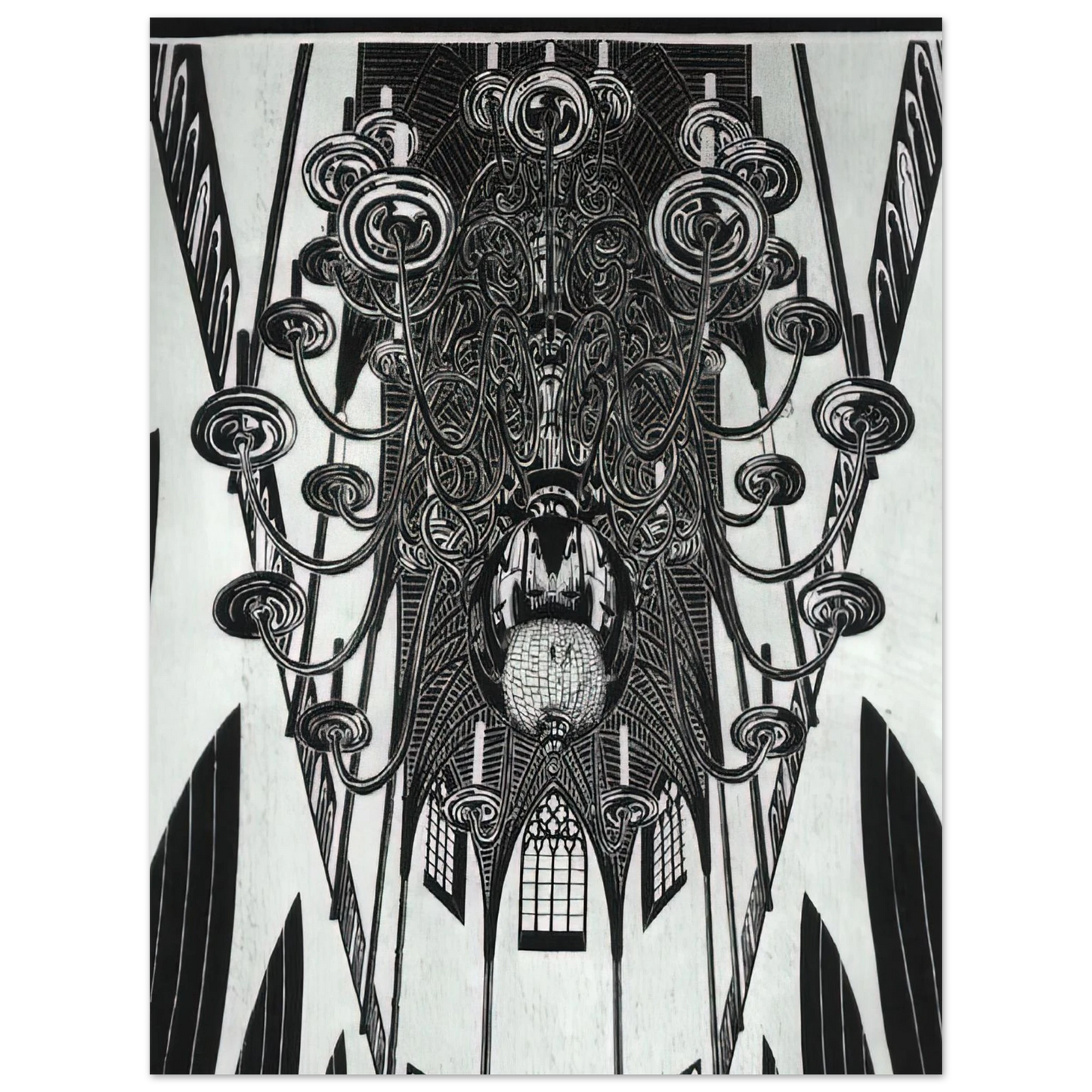 MC Escher - ESCHER (2) Wall Art - 21x29.7 cm / 8x12" - Fine Art Poster - -