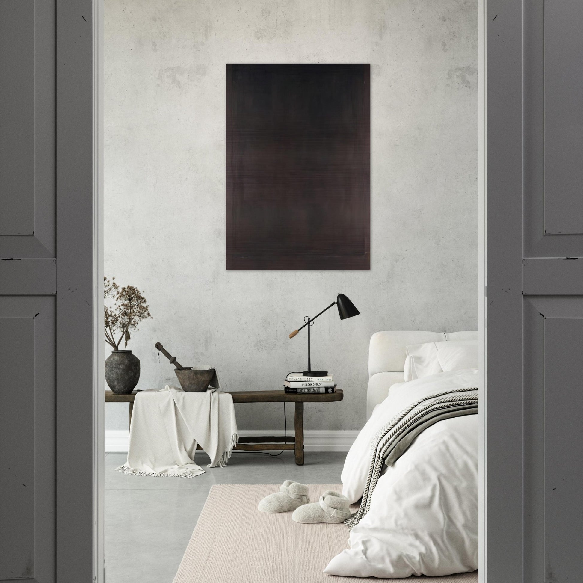No. 8 - 1964 - Mark Rothko Brushed Aluminum Print - 70x100 cm / 28x40 inches | Mark Rothko Aluminum Print | Mark Rothko Prints