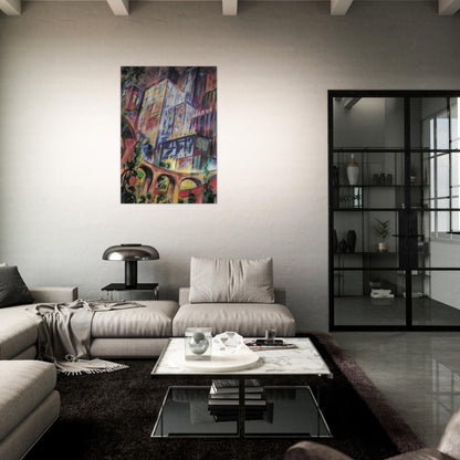 Untitled - Expressionism - Konrad Zuse Brushed Aluminum Print - 70x100 cm / 28x40 inches | Konrad Zuse Aluminum Print | Konrad Zuse Prints