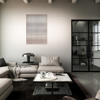 Classico 5 - Robert Ryman Brushed Aluminum Print - 70x100 cm / 28x40 inches | Robert Ryman Aluminum Print | Robert Ryman Prints