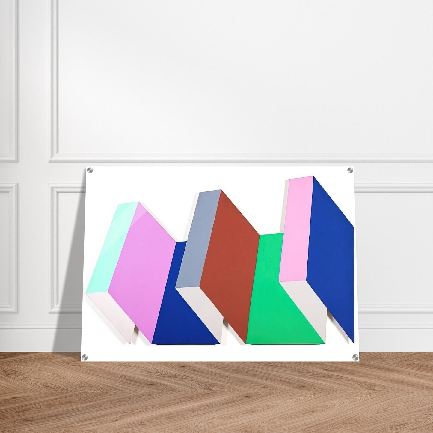 Fold One - 1968 - Thomas Downing Acrylic Print - 70x100 cm / 28x40″ inches