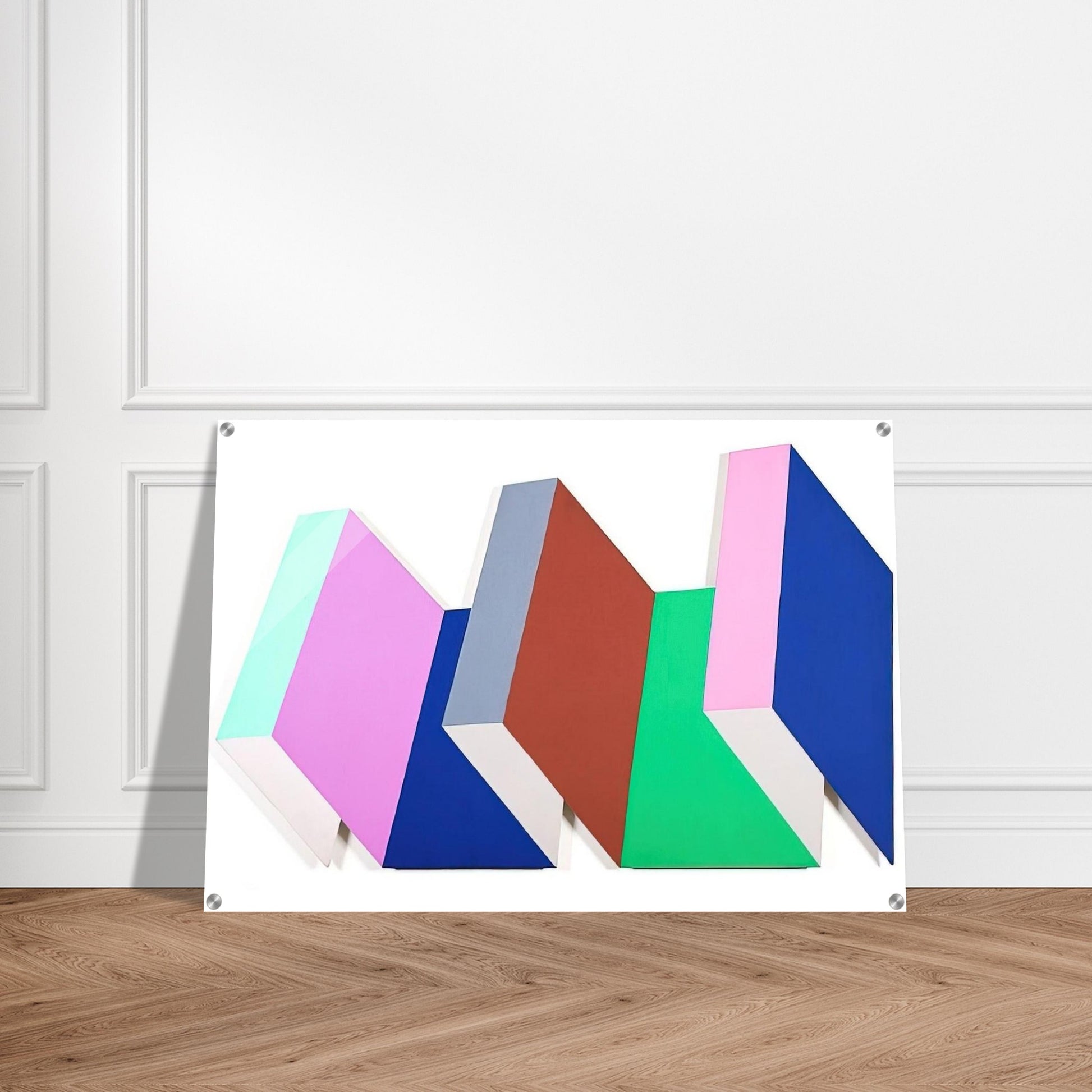 Fold One - 1968 - Thomas Downing Acrylic Print - 70x100 cm / 28x40″ inches