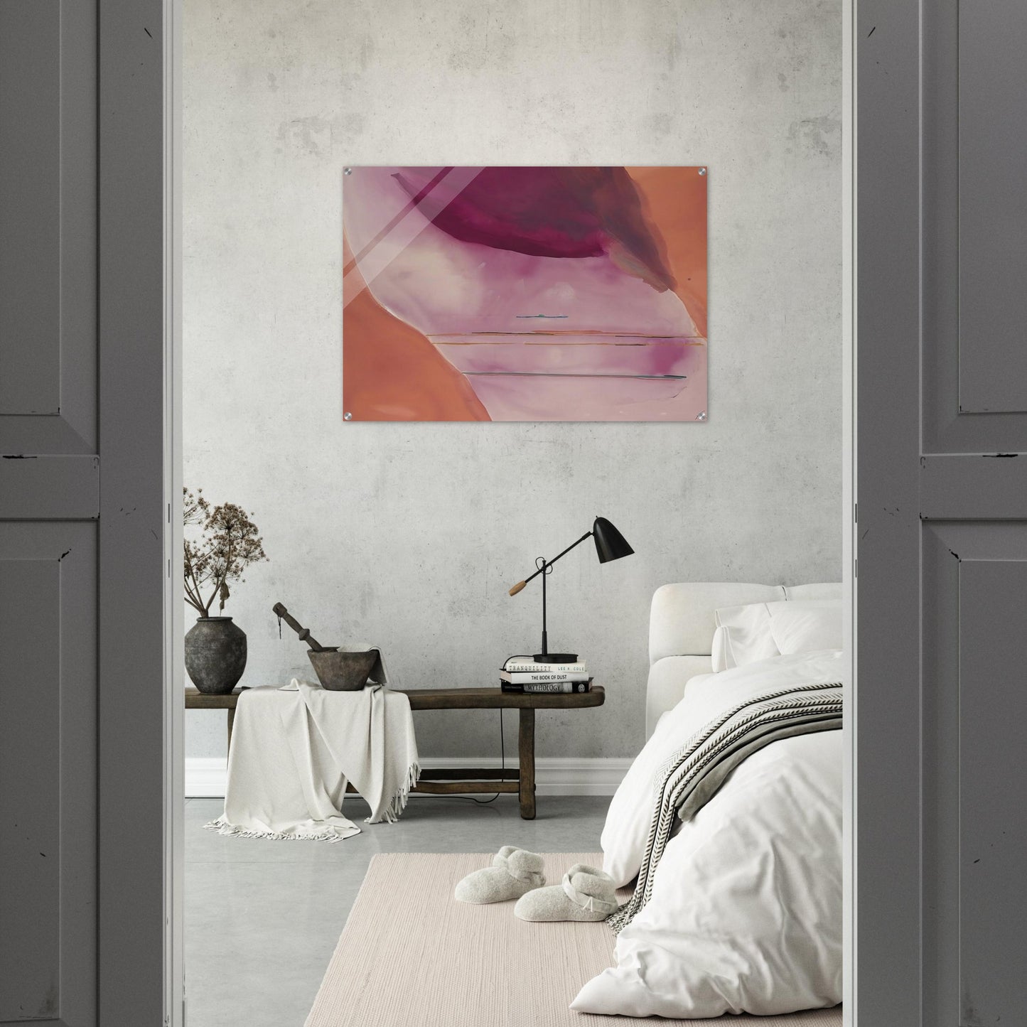 Pendulum - 1972 - Helen Frankenthaler Acrylic Print - 70x100 cm / 28x40″ inches
