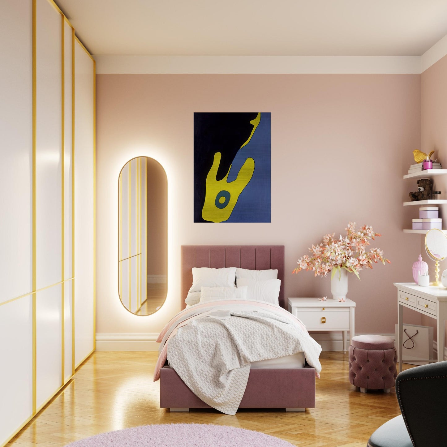 Configuration - Jean Arp Brushed Aluminum Print - 70x100 cm / 28x40 inches | Jean Arp Aluminum Print | Jean Arp Prints