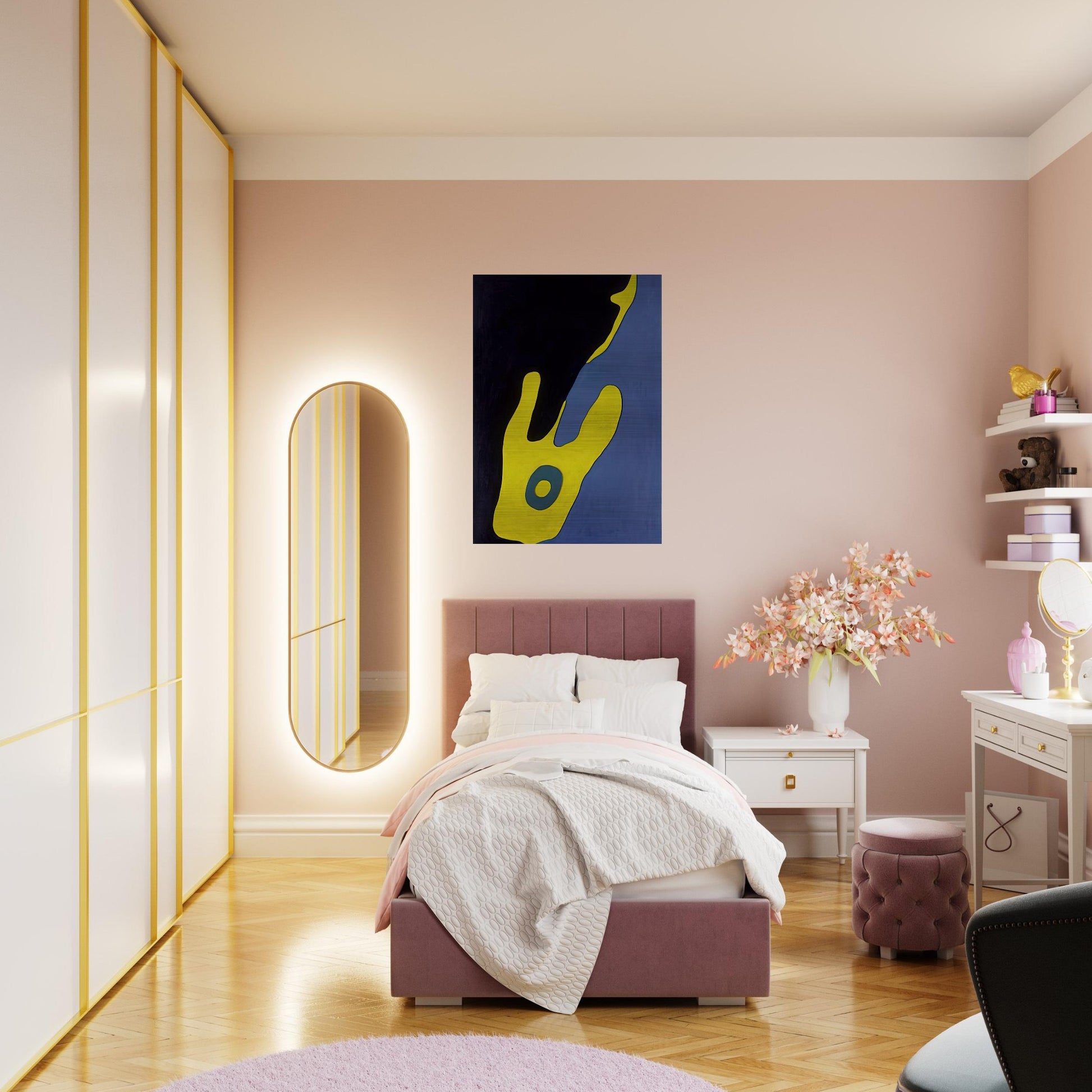 Configuration - Jean Arp Brushed Aluminum Print - 70x100 cm / 28x40 inches | Jean Arp Aluminum Print | Jean Arp Prints
