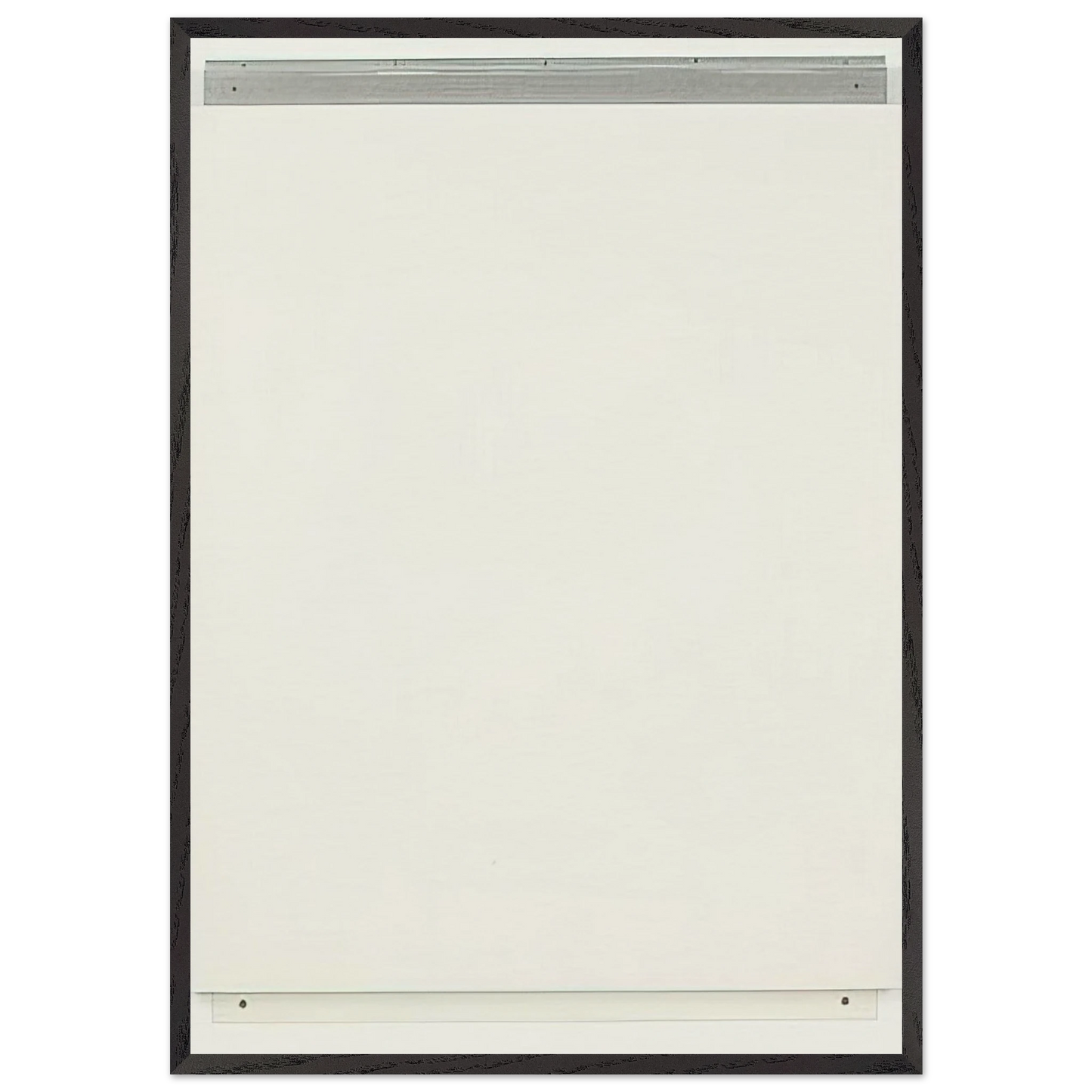 Attendant - 1984 - Robert Ryman 70x100 cm / 28x40 inches Framed Art Print – Black Wooden Frame