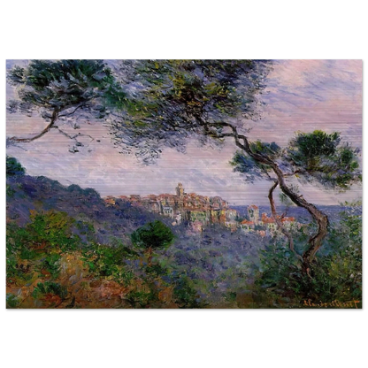 Bordighera, Italy - claude monet Brushed Aluminum Print - 70x100 cm / 28x40 inches | claude monet Aluminum Print | claude monet Prints